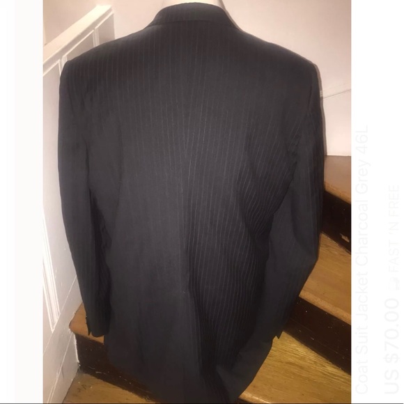 Dolce & Gabbana Pinstripe Blazer Wool 46L - Picture 7 of 9